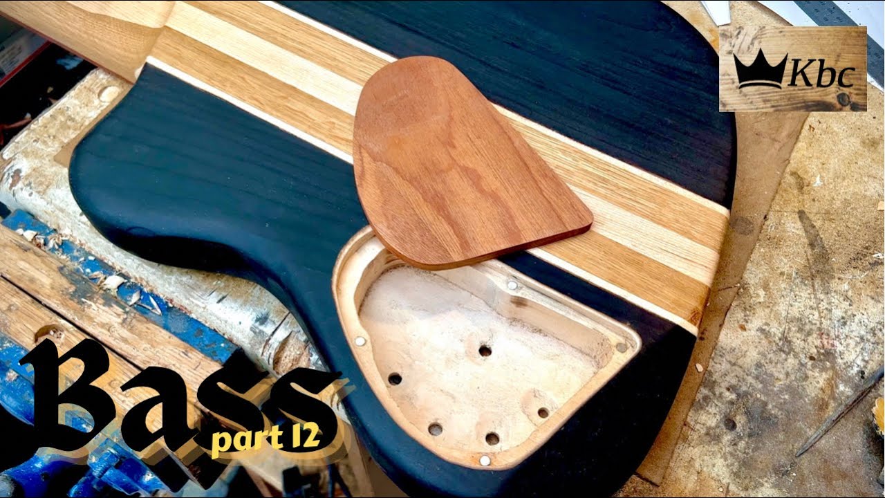 Creating custom cavities  |  bass guitar build part 12