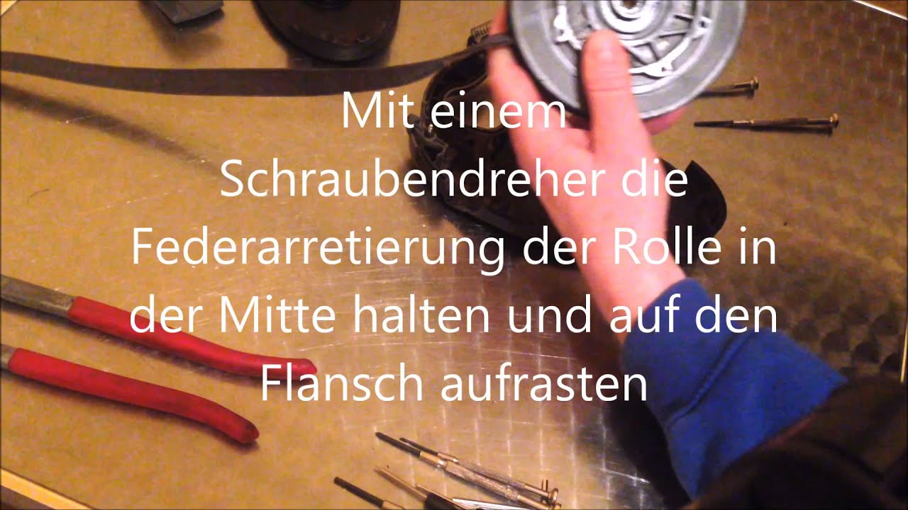 Flexi Leine rollt nicht ein - Reparaturanleitung Teil 2