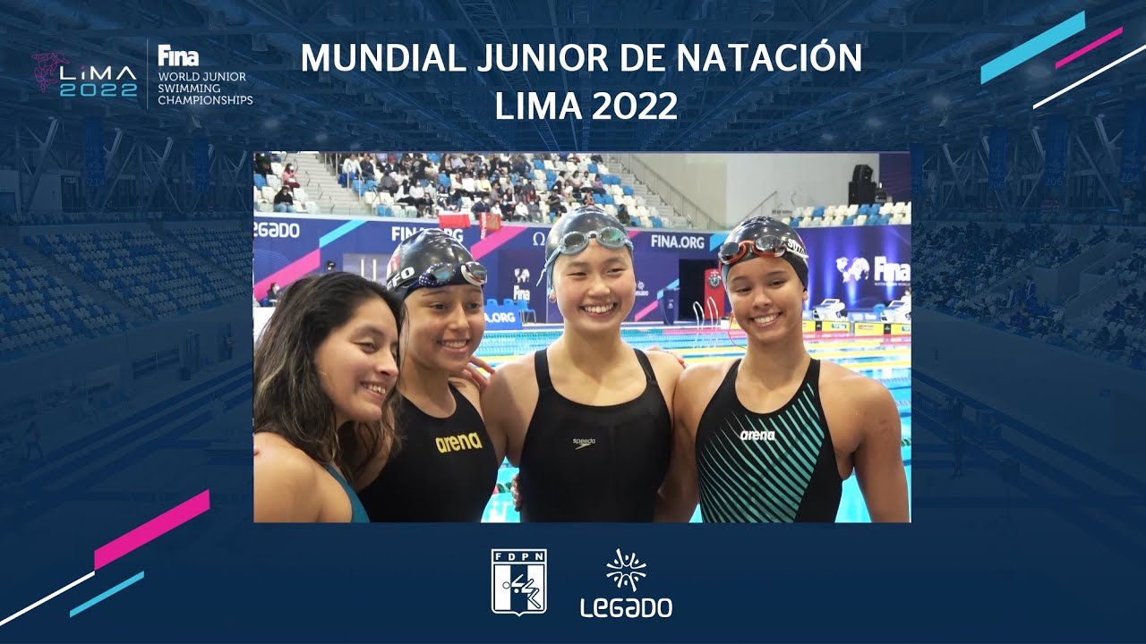 Quinta Fecha del Mundial Junior de Natación Lima 2022