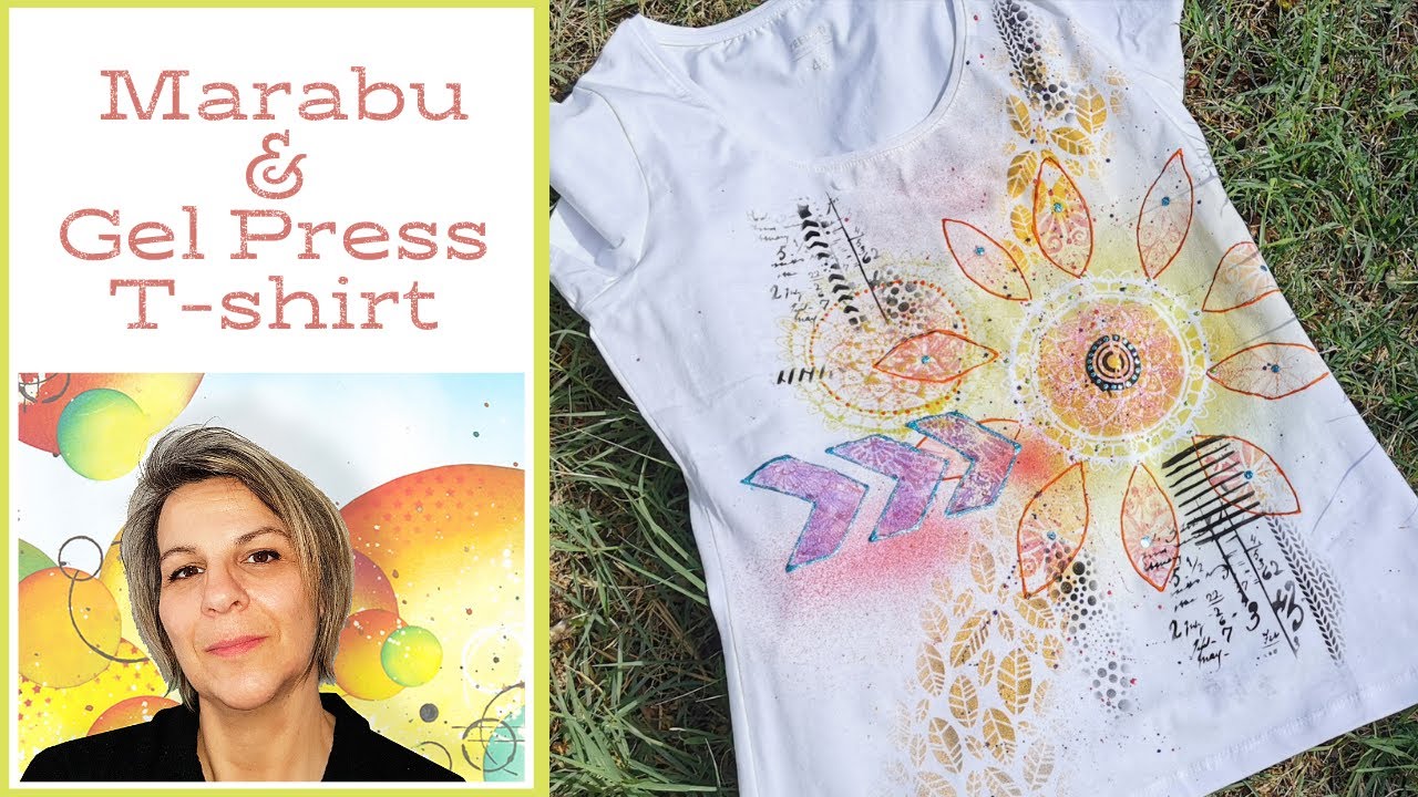Exploring Marabu Fashion Sprays and Fashion Liners with Ana Bondu
