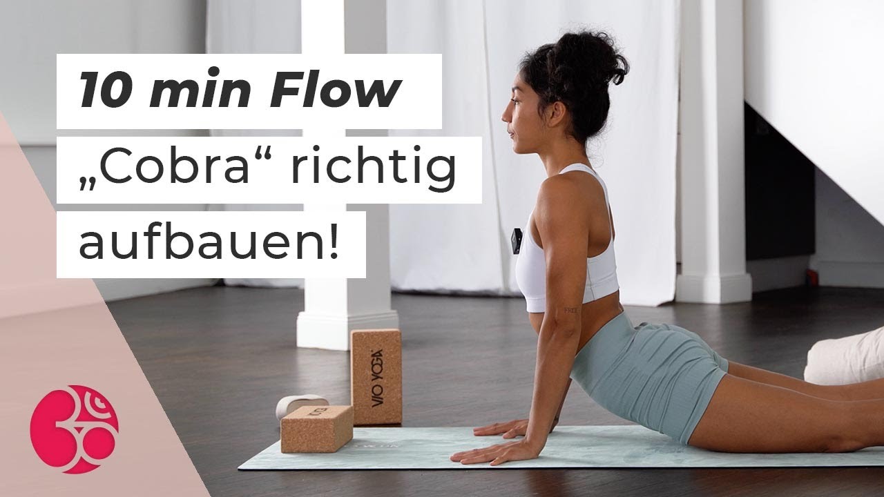 Yoga Flow Übung - Cobra für Anfänger | Asanas richtig lernen mit Sara Lyn | VIO YOGA®