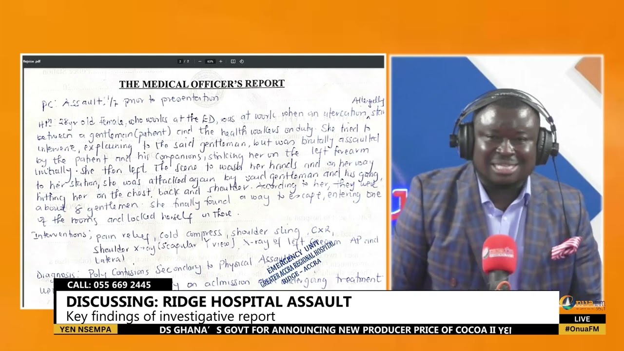 Ridge Hospital Assault: Committee Report Contradicts Nurse’s Claims – Serious Concerns Raised