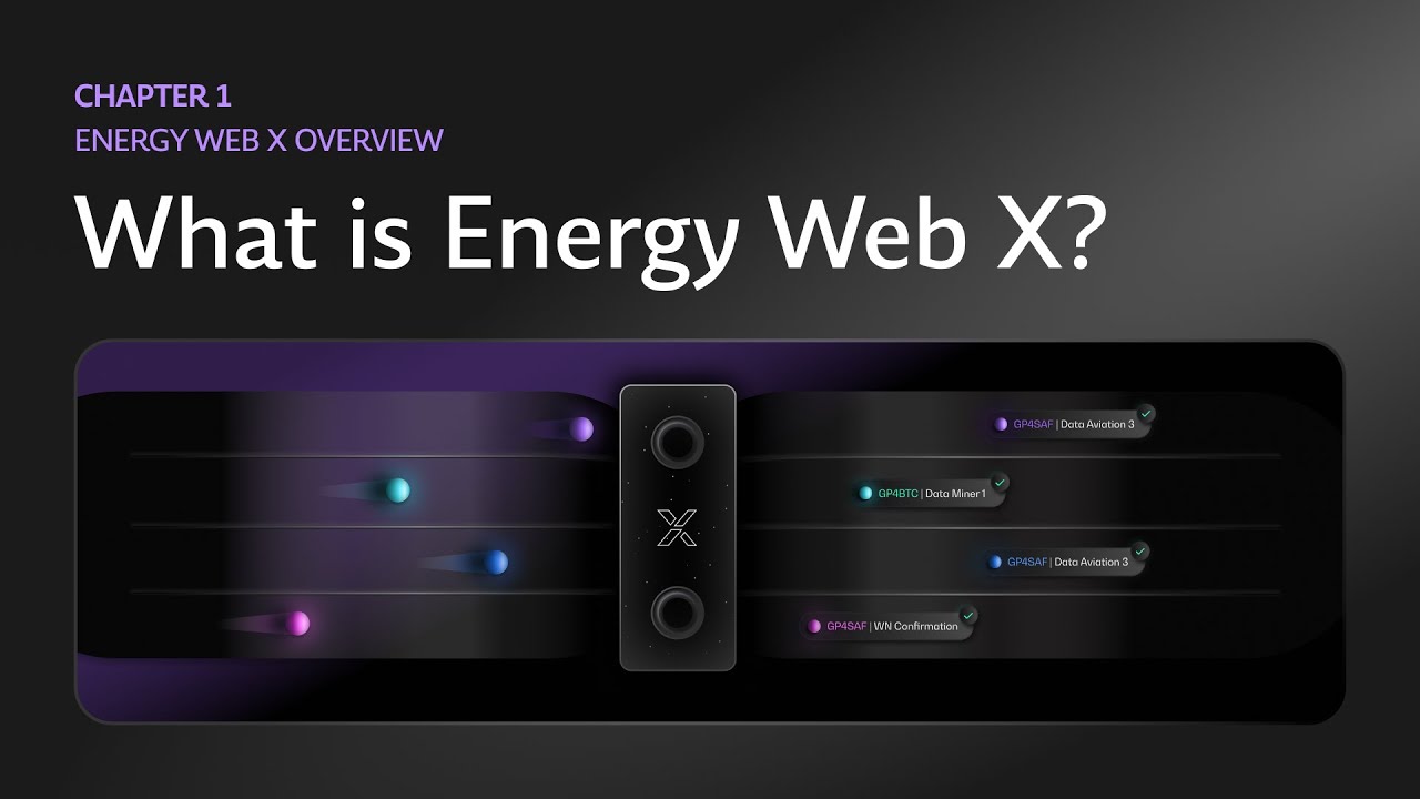 CHAPTER 1 - ENERGY WEB X OVERVIEW | What is Energy Web X ?