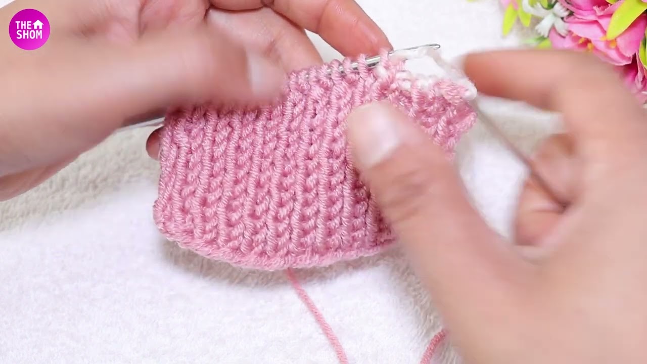 Fande band karne ka tarika, सुई से गले के बॉर्डर को कैसे बंद करते है, how to bind-off 1*1 ribbing