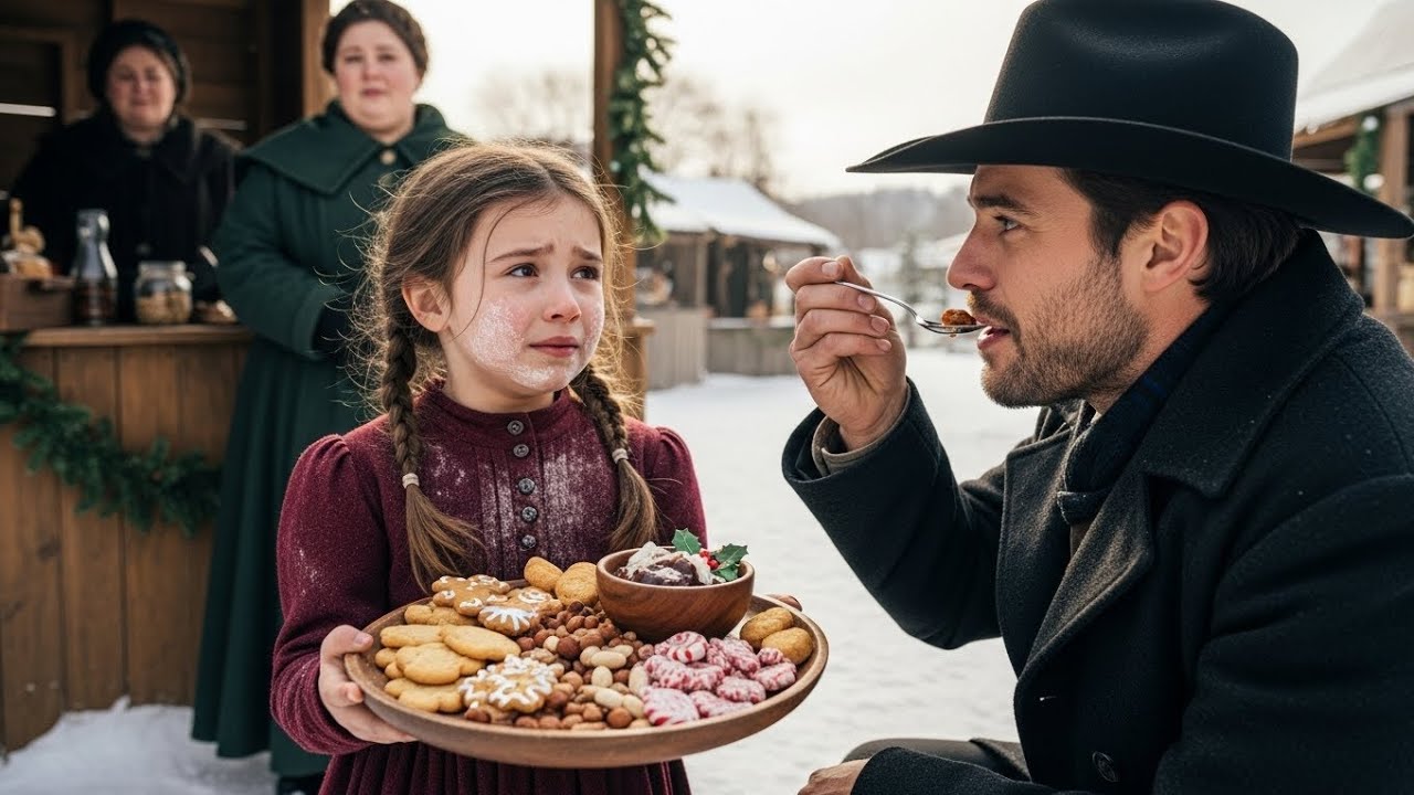 No One Wanted Mama’s Christmas Food,” the Little Girl Said — Until a Cowboy Whispered, “Home.”