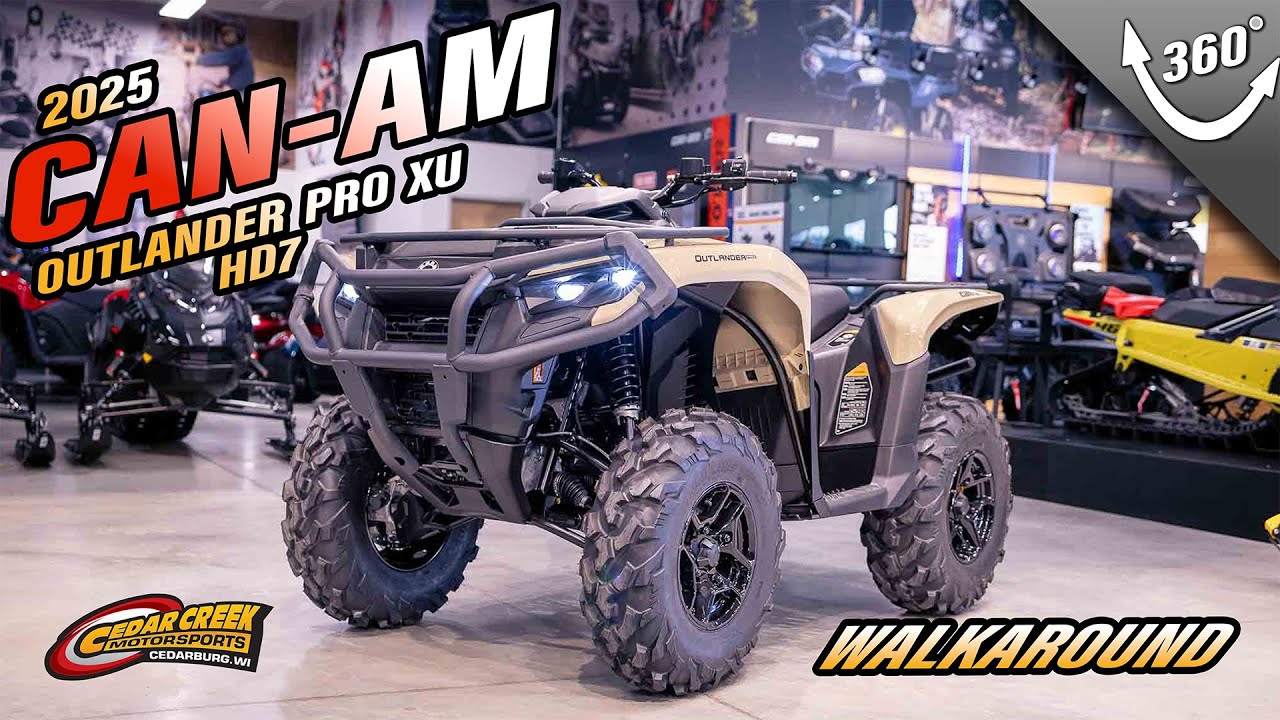 Walkaround | 2025 Can-Am&reg; Outlander Pro XU HD7