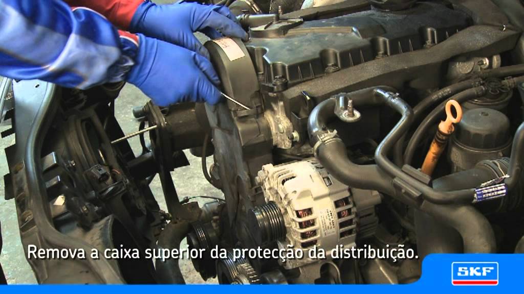 SKF Kit de correia de distribuicao com bomba de agua VKMC 01250-1 VW Passat