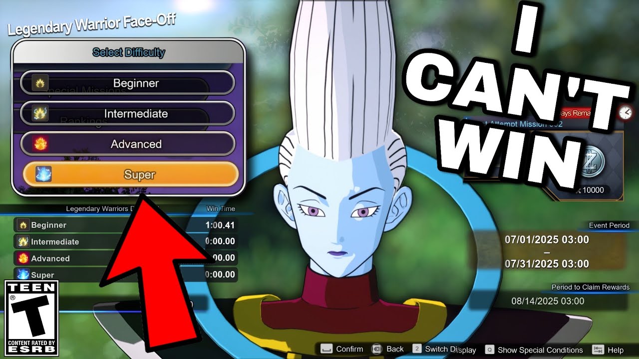 Did Sparking Zero Just BREAK the Legendary Warrior? (Super Difficulty)