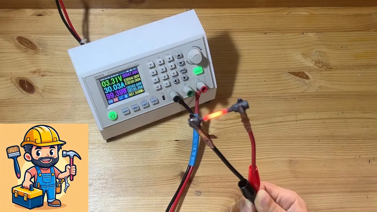 DIY頻道，第一個視頻，先準備一個萬能電源，RD6030