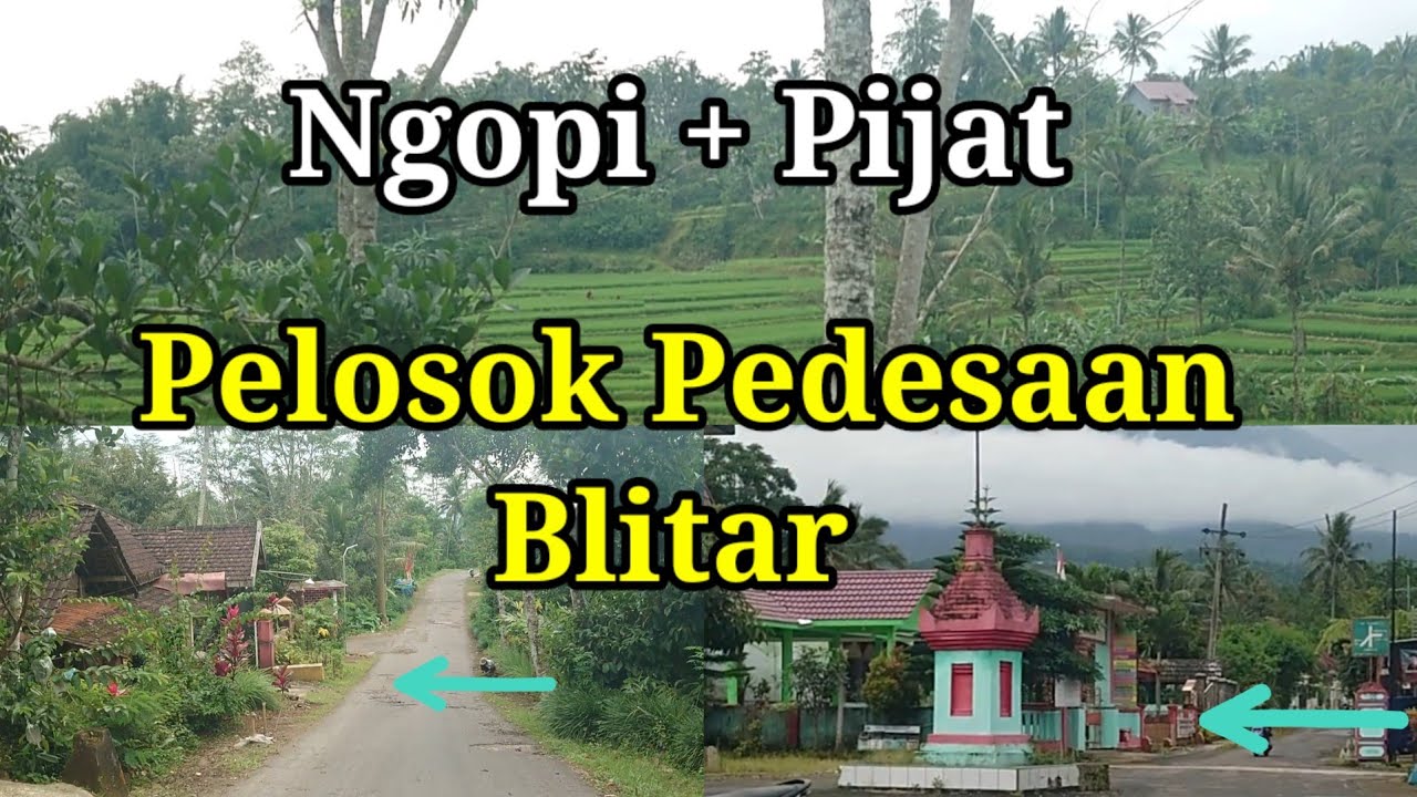 Ngopi di Lereng Barat Kawi Pelosok pedesaan Blitar.