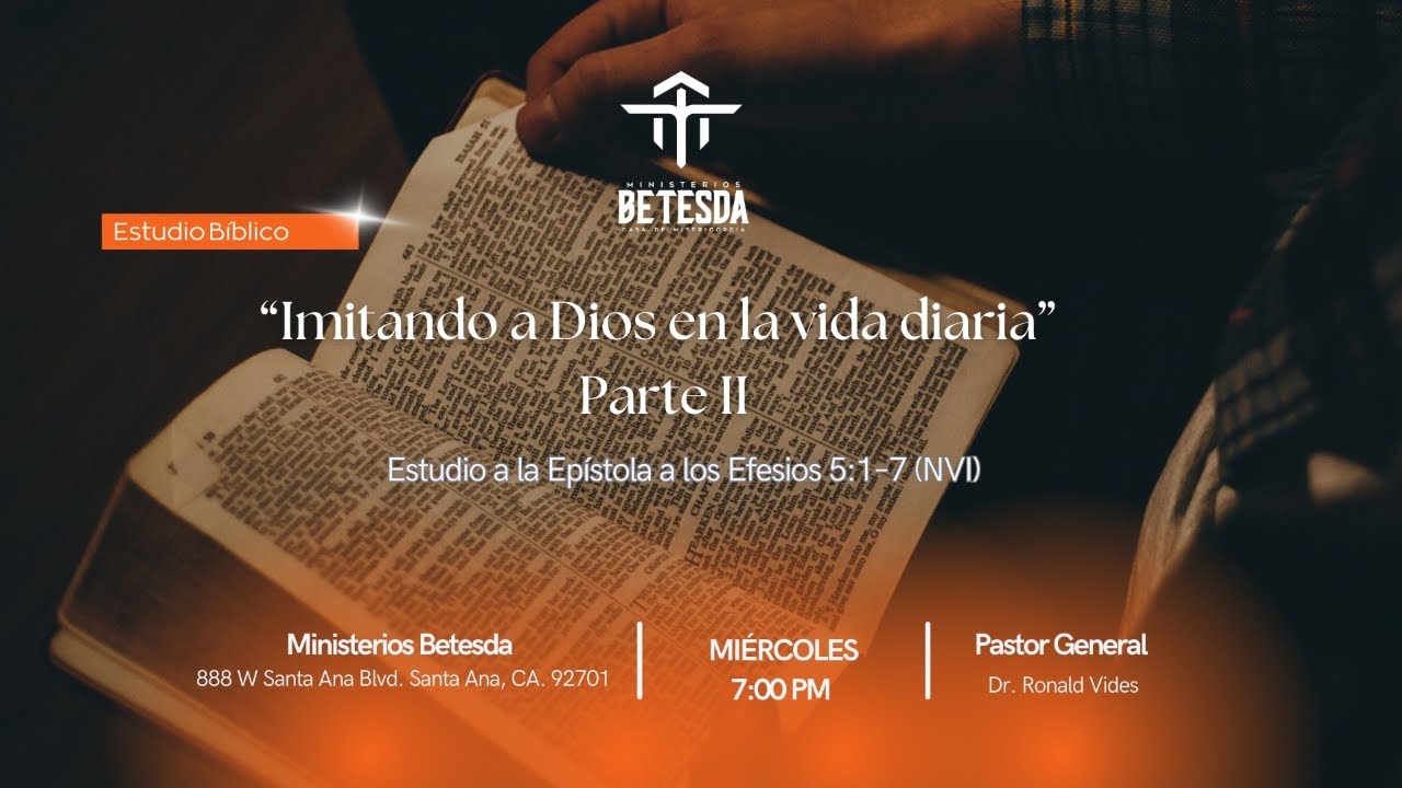 “Imitando a Dios en la vida diaria” Parte II