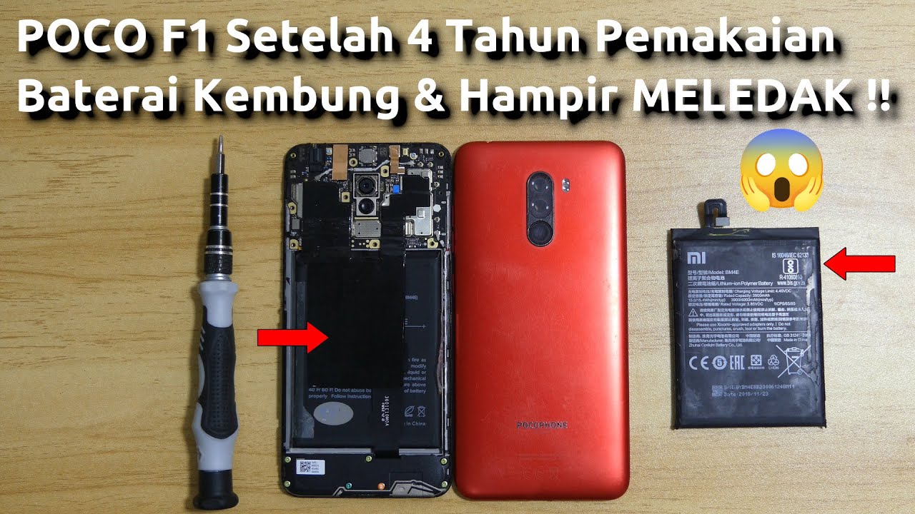 Cara Ganti Baterai Pocophone F1- Cara Ganti Batre Poco F1
