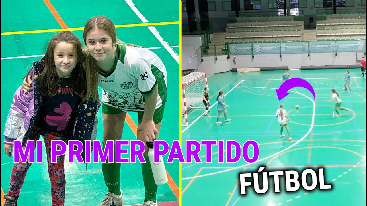 MI PRIMER PARTIDO DE FÚTBOL METO 2 GOLES DANIELA GO