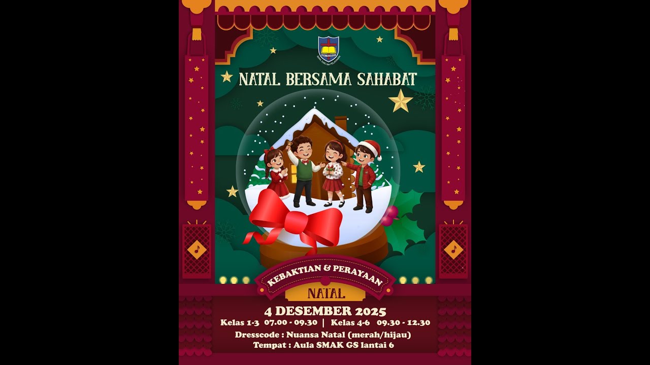 🎄 KEBAKTIAN & PERAYAAN NATAL  SDK PENABUR GADING SERPONG 🎄