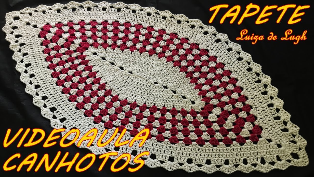 CANHOTOS   TAPETE DUAL PINK #LUIZADELUGH