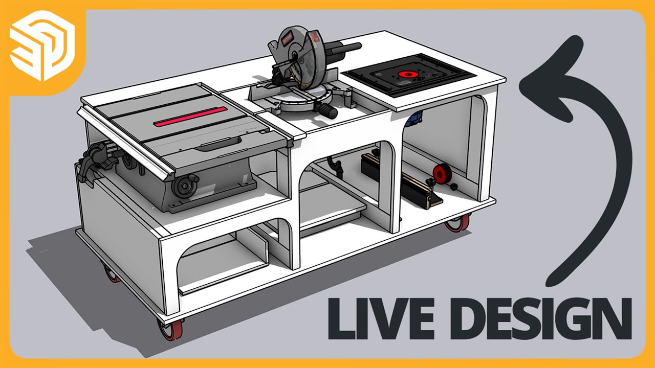 Woodworking Workbench LIVE