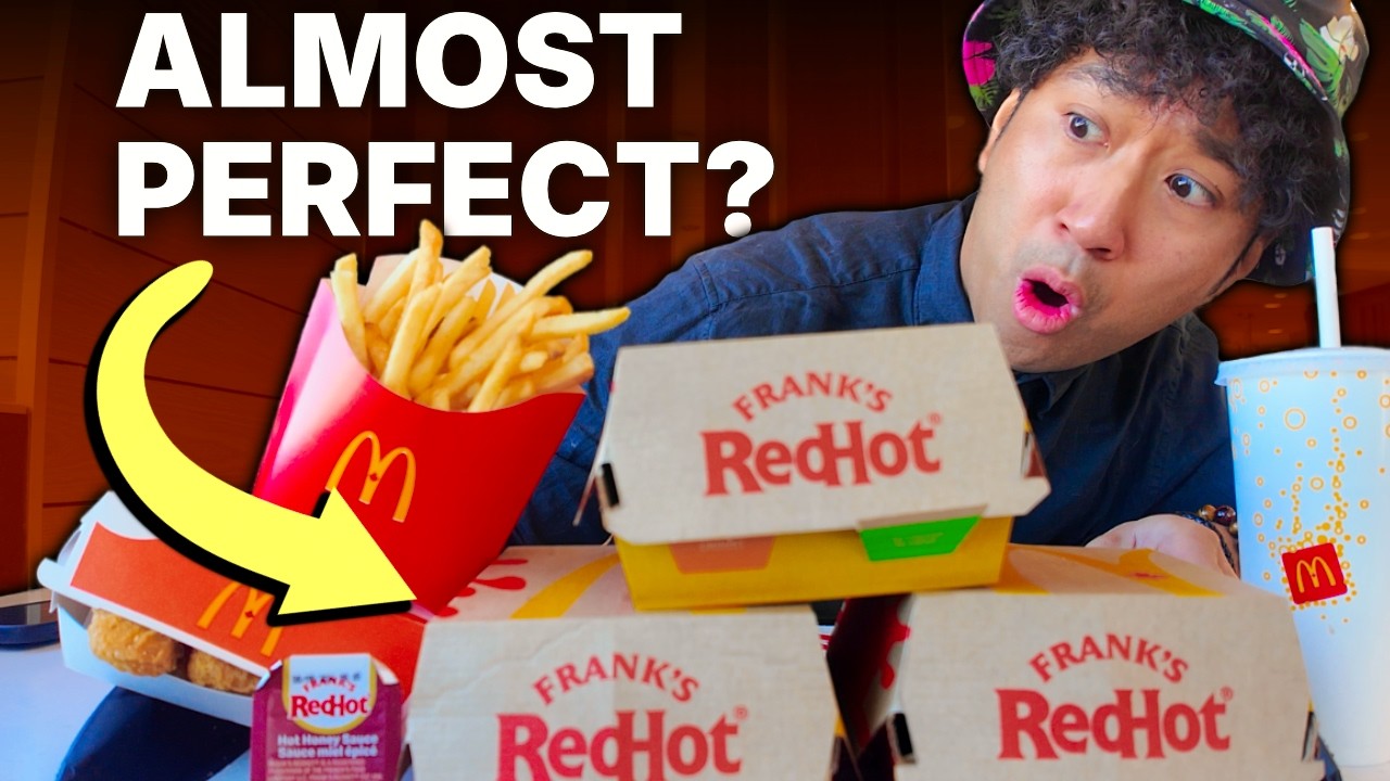 Я съел всё меню McDonald's с острым соусом Frank's RedHot, чтобы вам не пришлось этого делать.