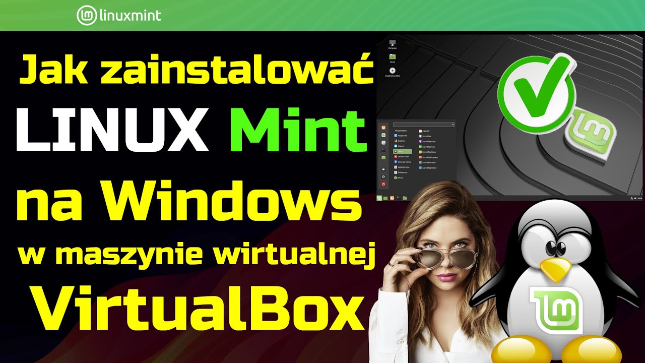 Jak zainstalować LINUX (Mint) 🐧 na Windows | VirtualBox