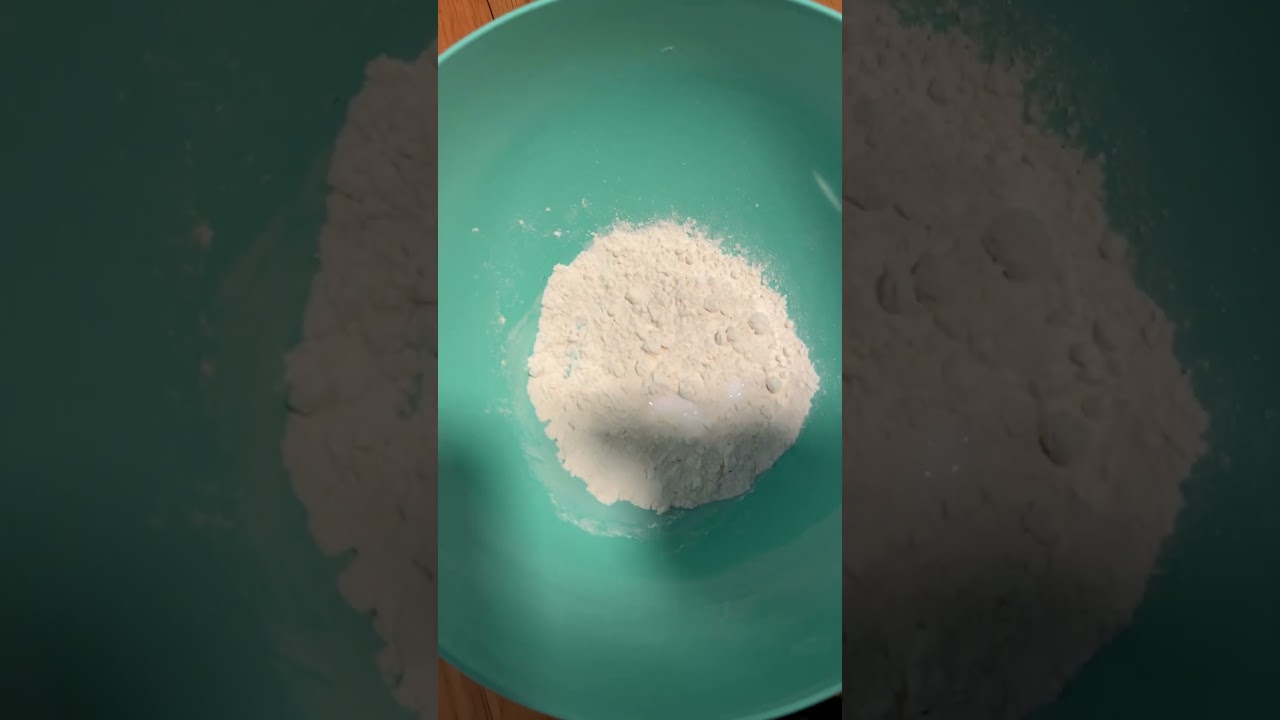 No glue slime recipe try for yourself #slime flour lotion and optional coloring