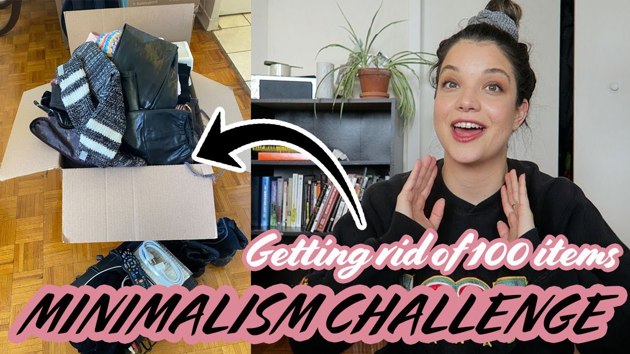 MINIMALISM MOVING CHALLENGE! | DECLUTTER WITH ME BEFORE I MOVE!