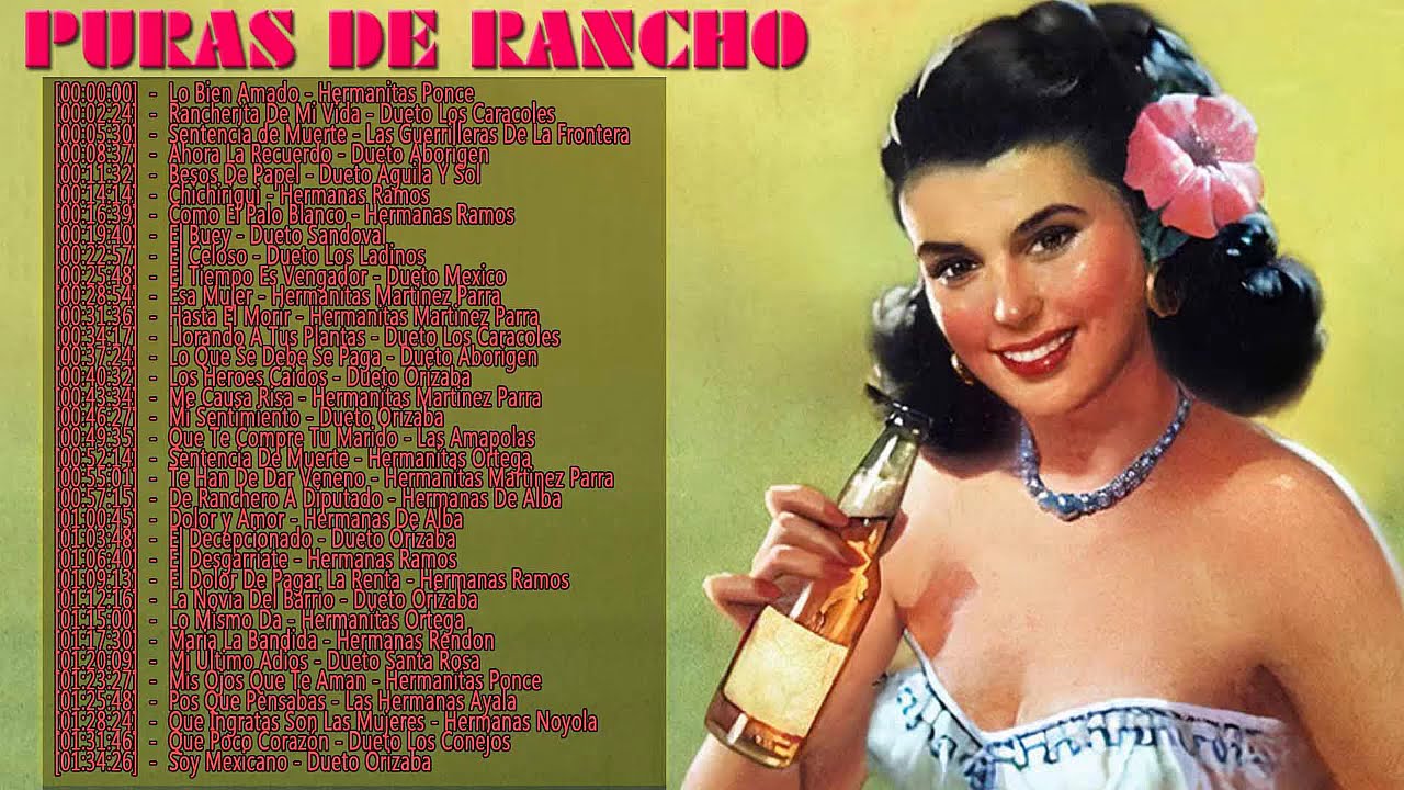 RANCHERAS MATONAS PURA CALIDAD DE MUSICA MEXICANA ~ PURAS DE RANCHO