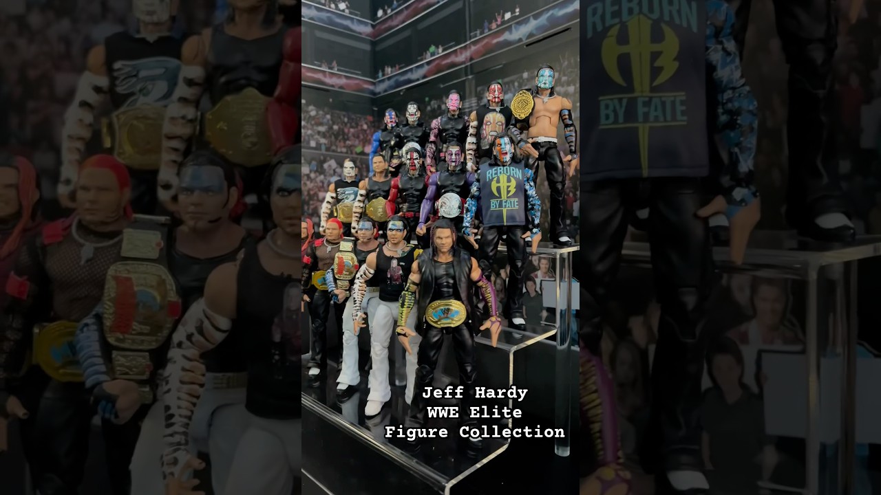 Jeff Hardy WWE Figure Collection #wwe #customwrestlingfigures #jeffhardy #wweelite