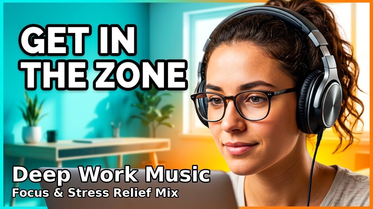 Deep Work Music — Focus and Stress Relief Mix