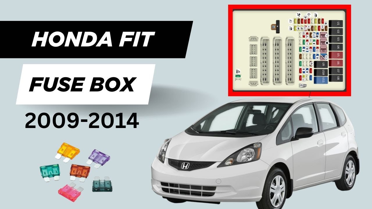 Honda Fit/jazz Fuse Box Diagram & Locations (2009&ndash;2014) 🔧