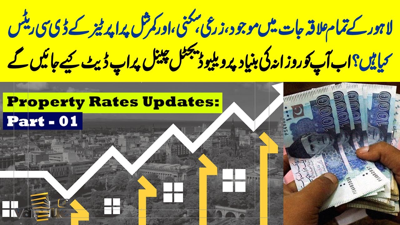 Property Rates of Lahore | Part 01 | @valuetvofficial7060