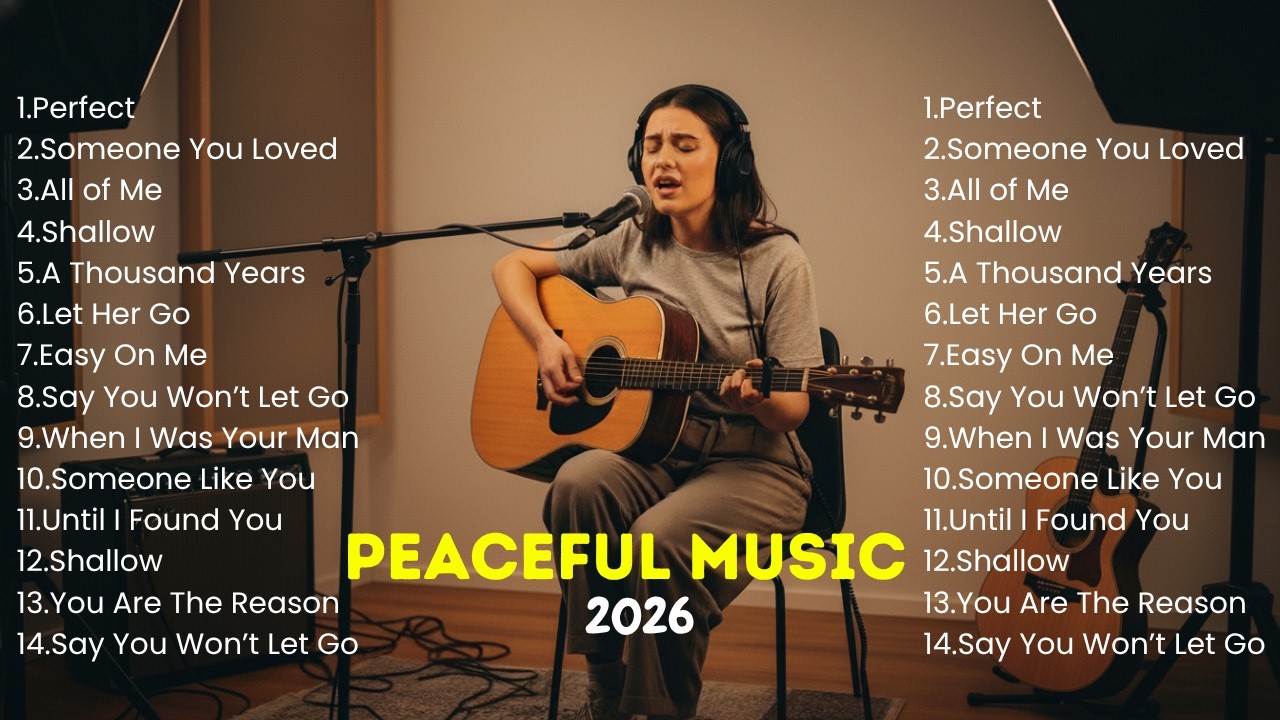 Peaceful Music Playlist 2026 🌿 Relaxing & Calm Music