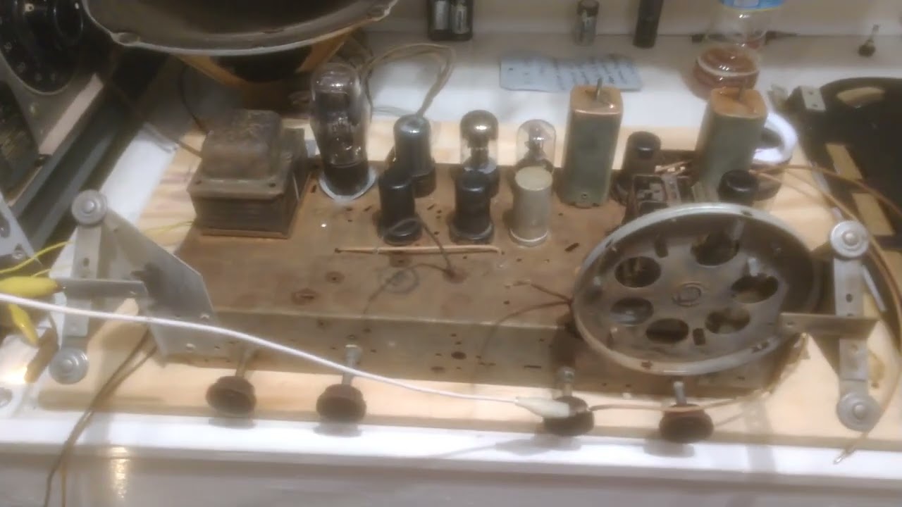 My Grandfather's RCA 29K radio he bought in the Spring of 1941.