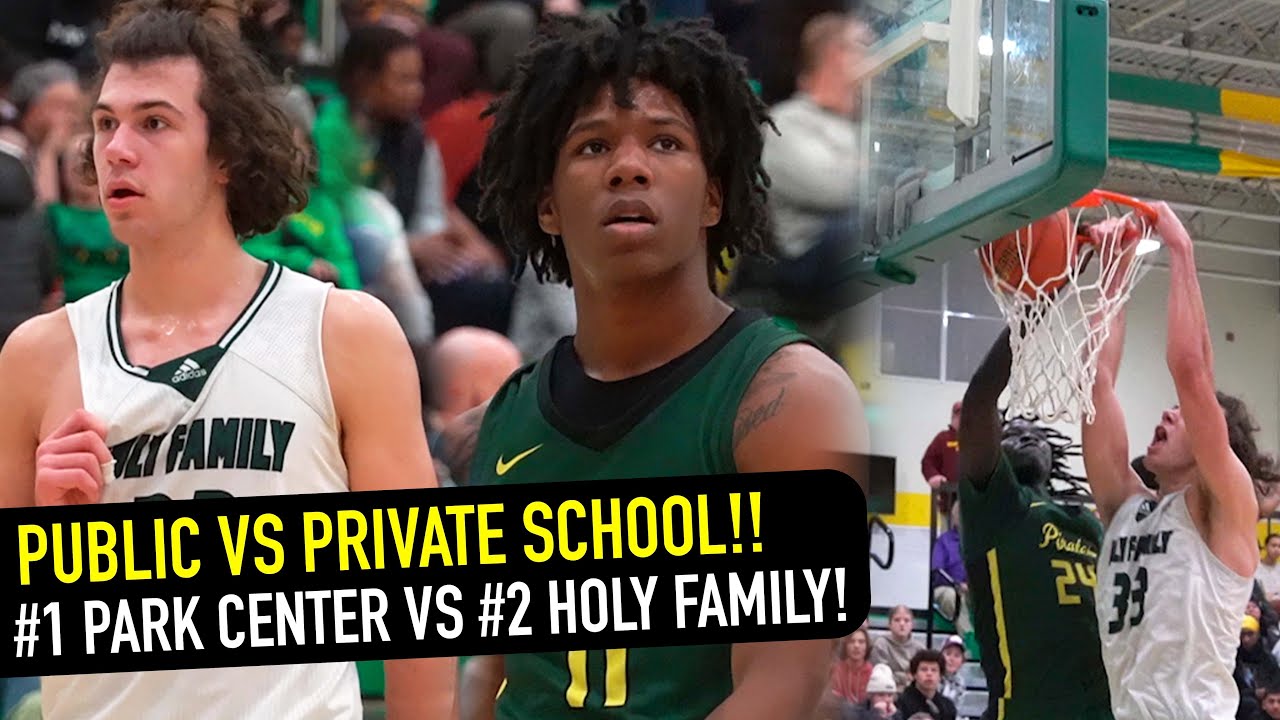 STATE CONTENDERS PUT ON A SHOW!! Park Center vs Holy Family Game Highlights! Boden Kapke Drops 40!
