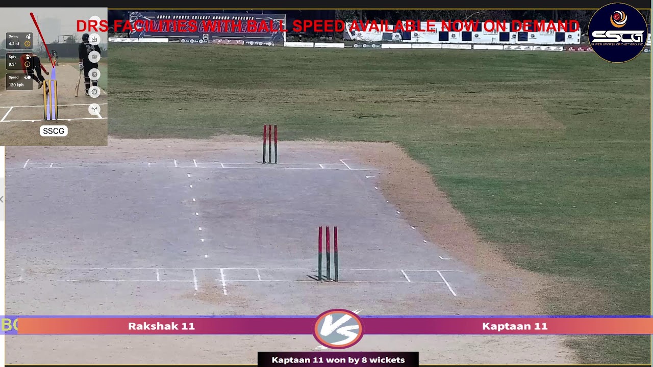 CROWN LEAGUE - RAKSHAK 11 vs  KAPTAAN 11