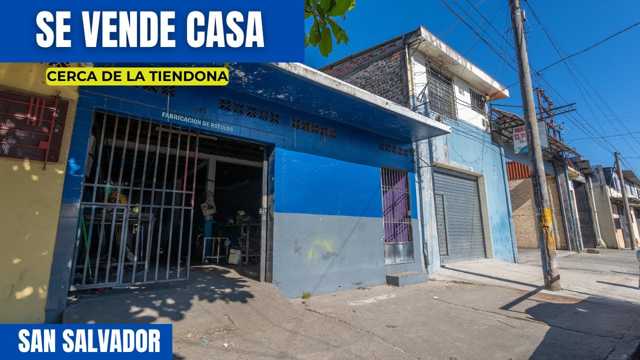 SE VENDE CASA EN San Salvador 🏡