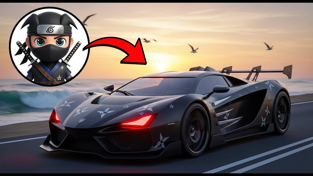 “SIGMA BOY x BRAINROT NINJA SUPERCAR EXTINCTION RACING