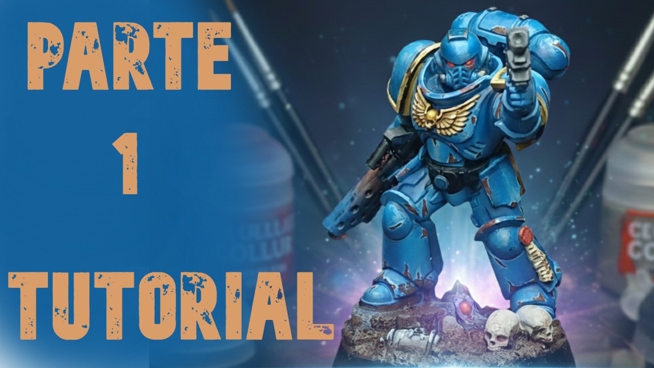 COMO PINTAR UN Ultra Marine, armadura pt1 guía completa NMM DORADO