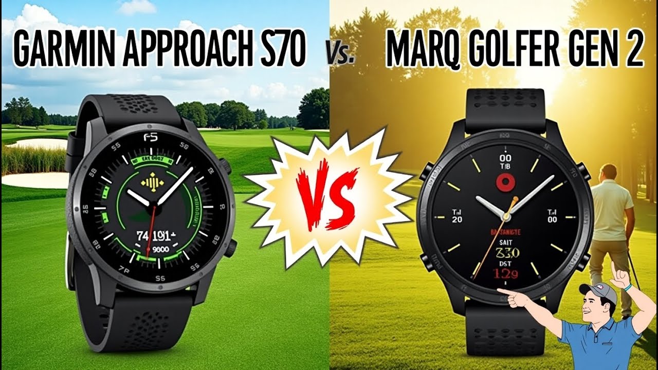 Часы для гольфа Garmin Approach S70 против Garmin MARQ Golfer Gen 2 | Обзор гаджетов для гольфа