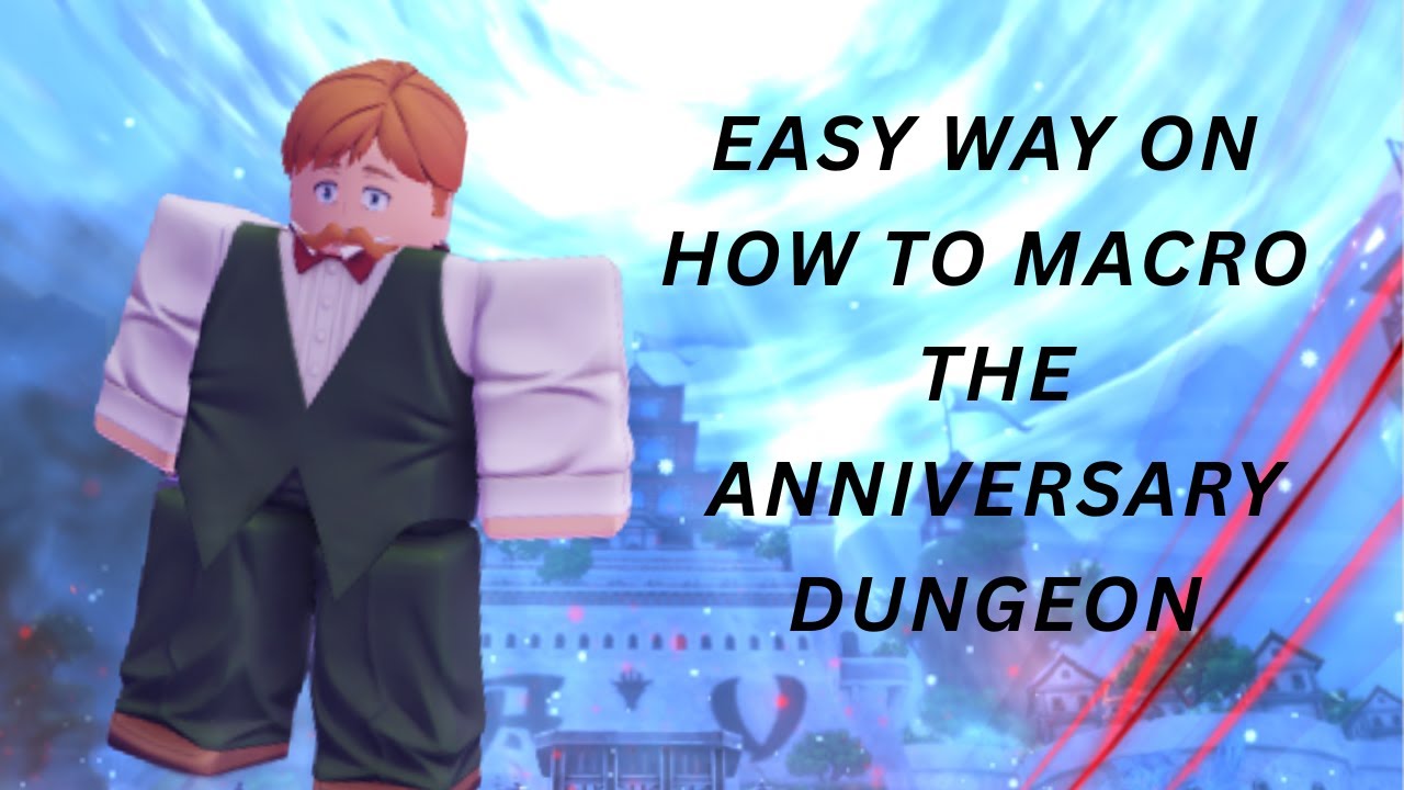 easy and simple anniversary macro(av)