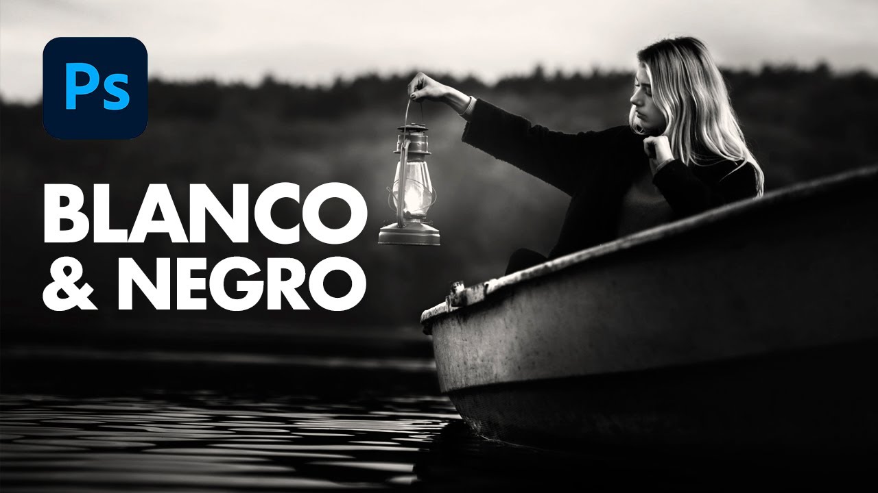 Método BLANCO & NEGRO Espectacular en PHOTOSHOP | Alain Perdomo