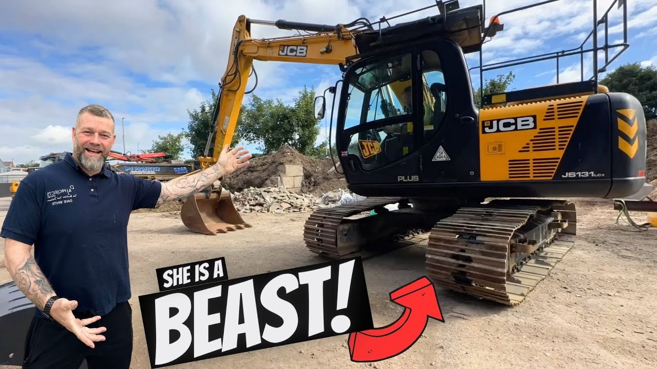 I've bought a new 13 tonne JCB EXCAVATOR! *CRAZY*