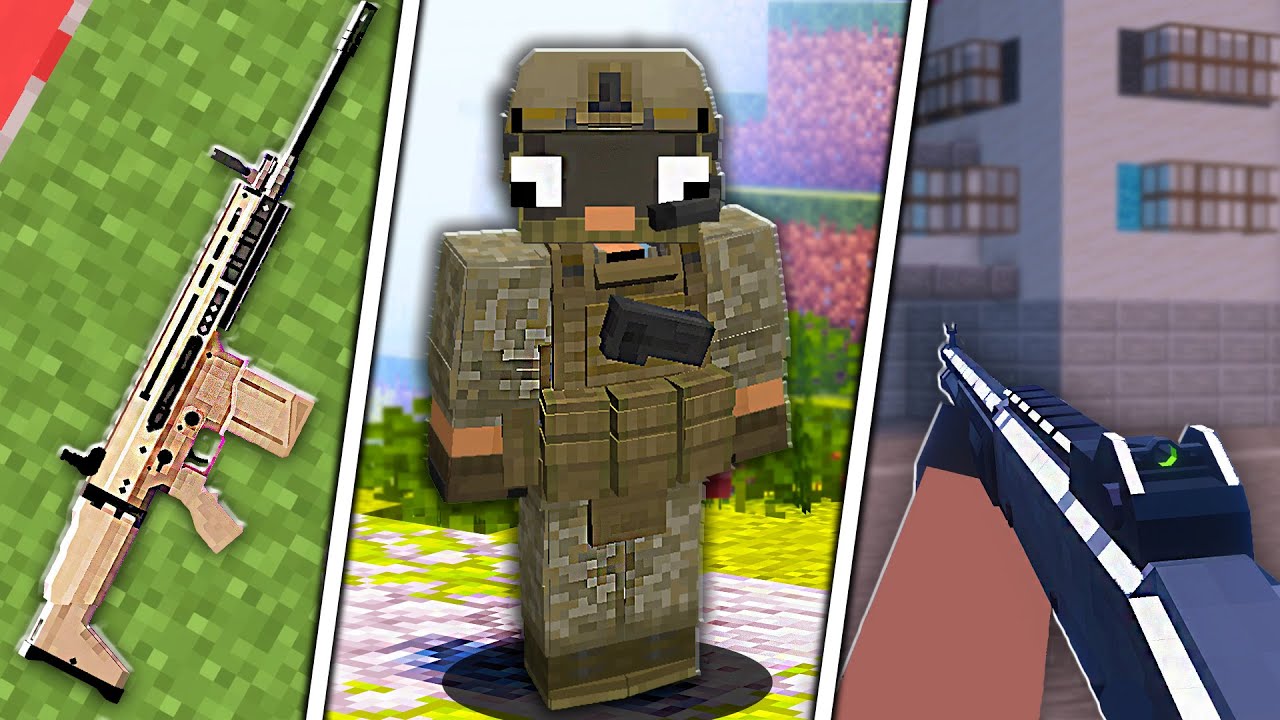 10 Amazing Military Mods For All Minecraft Versions | forge and fabric