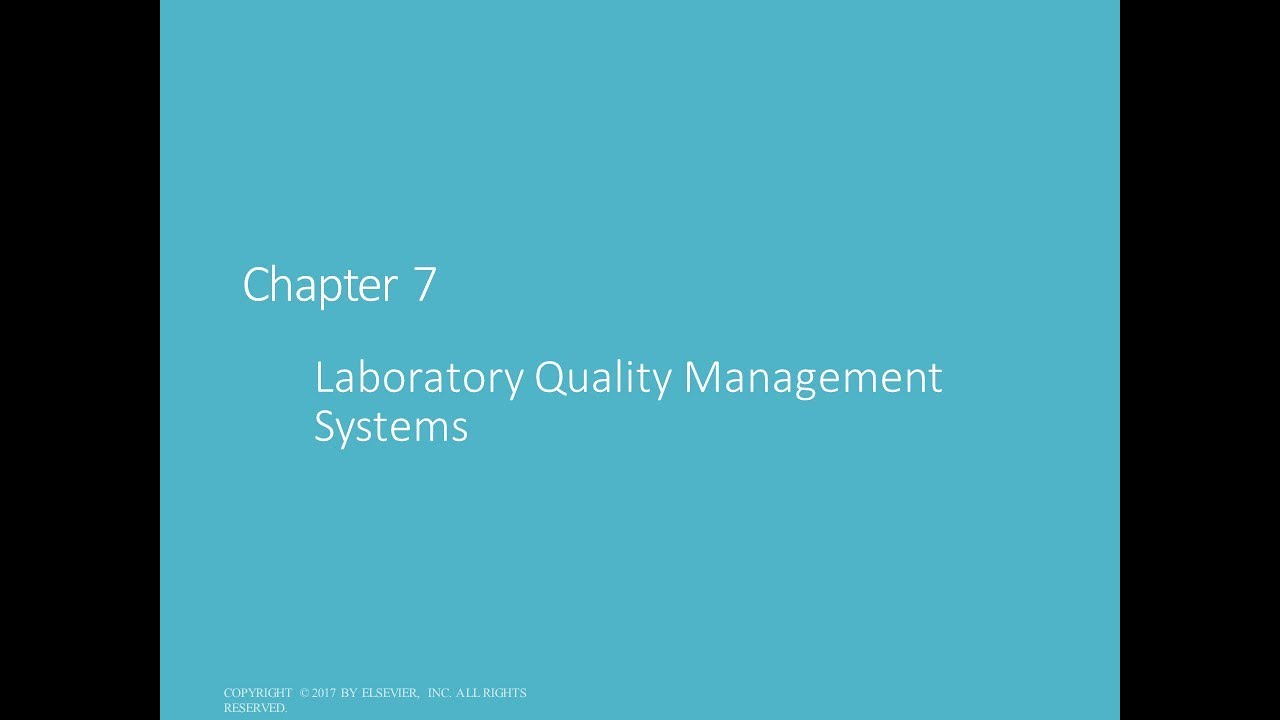 Quality Management in Clinical Chemistry