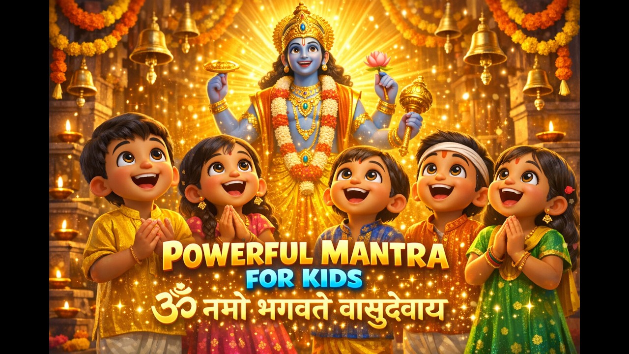 Om Namo Bhagavate Vasudevaya | Dhruva Story| When you Feel Scared, Chant This Mantra