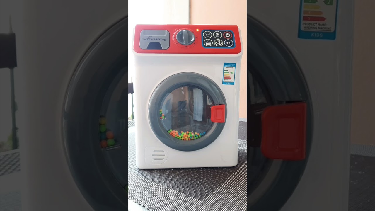 LAVATRICE GIOCATTOLO MODERNA - MODERN TOY WASHING MACHINE