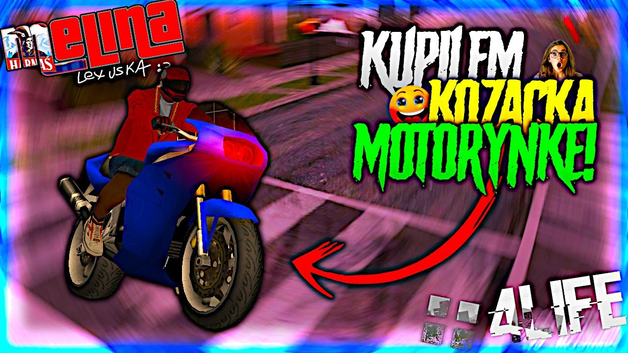 Kupiłem kozacką Motorynkę! | 4Life MTA.