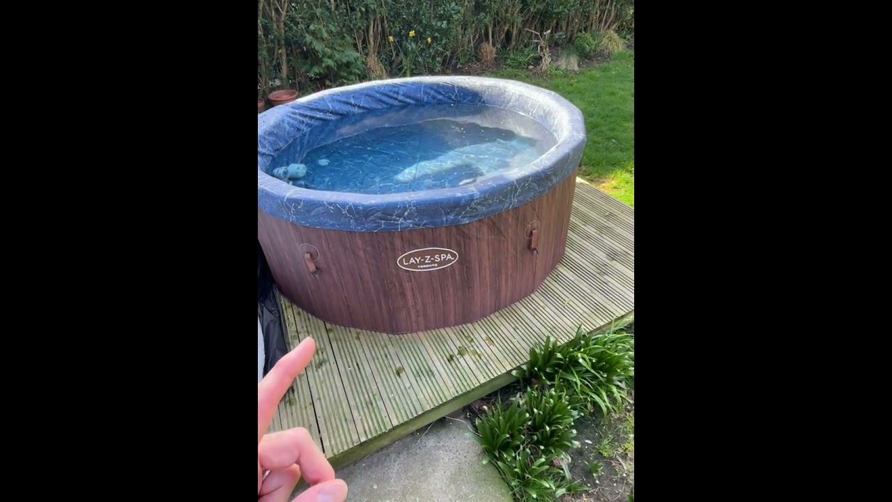 Lay z spa Toronto (new 2025 model) quick review and hot tub running costs analysis