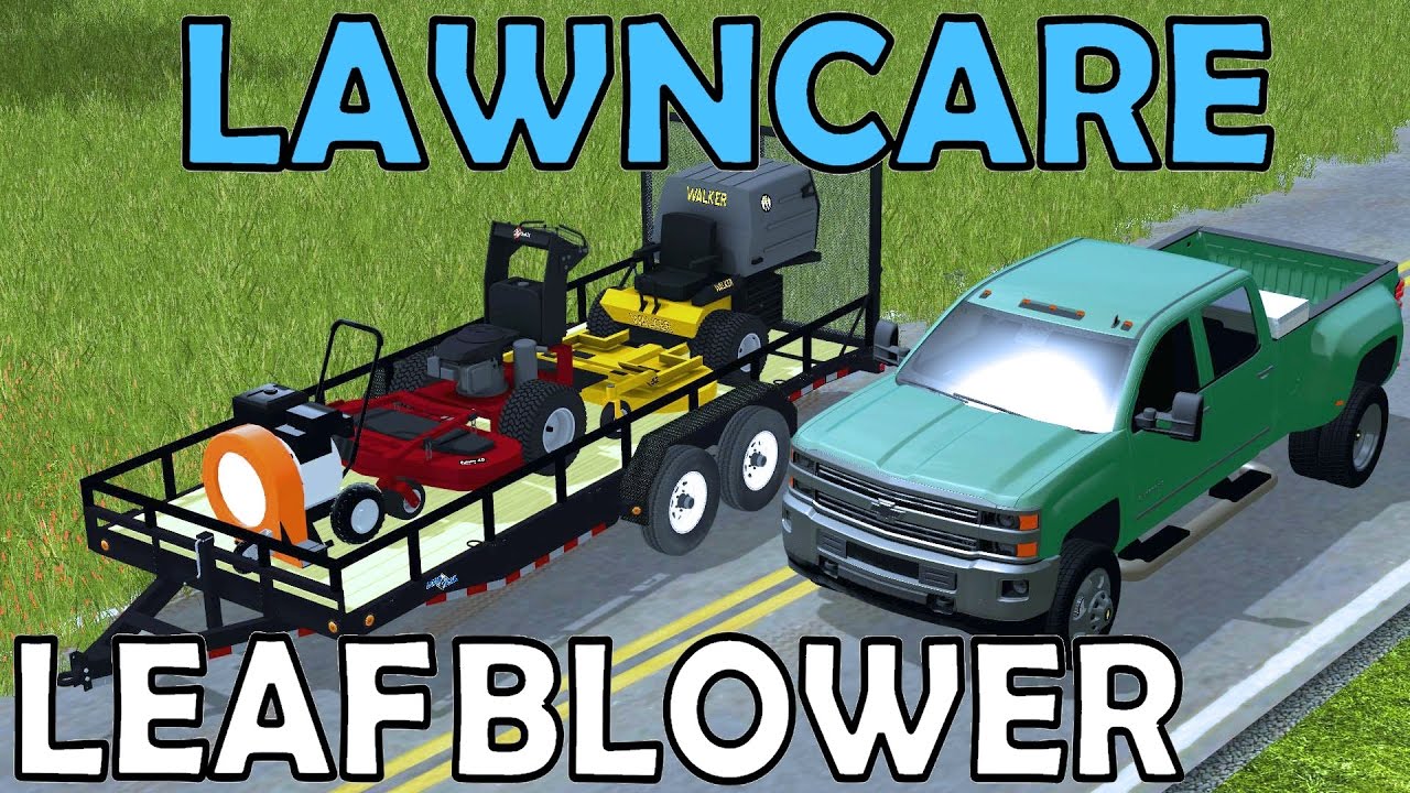 Farming Simulator 17 - Lawn Care - Leaf Blower - Exmark - Walker - Duramax