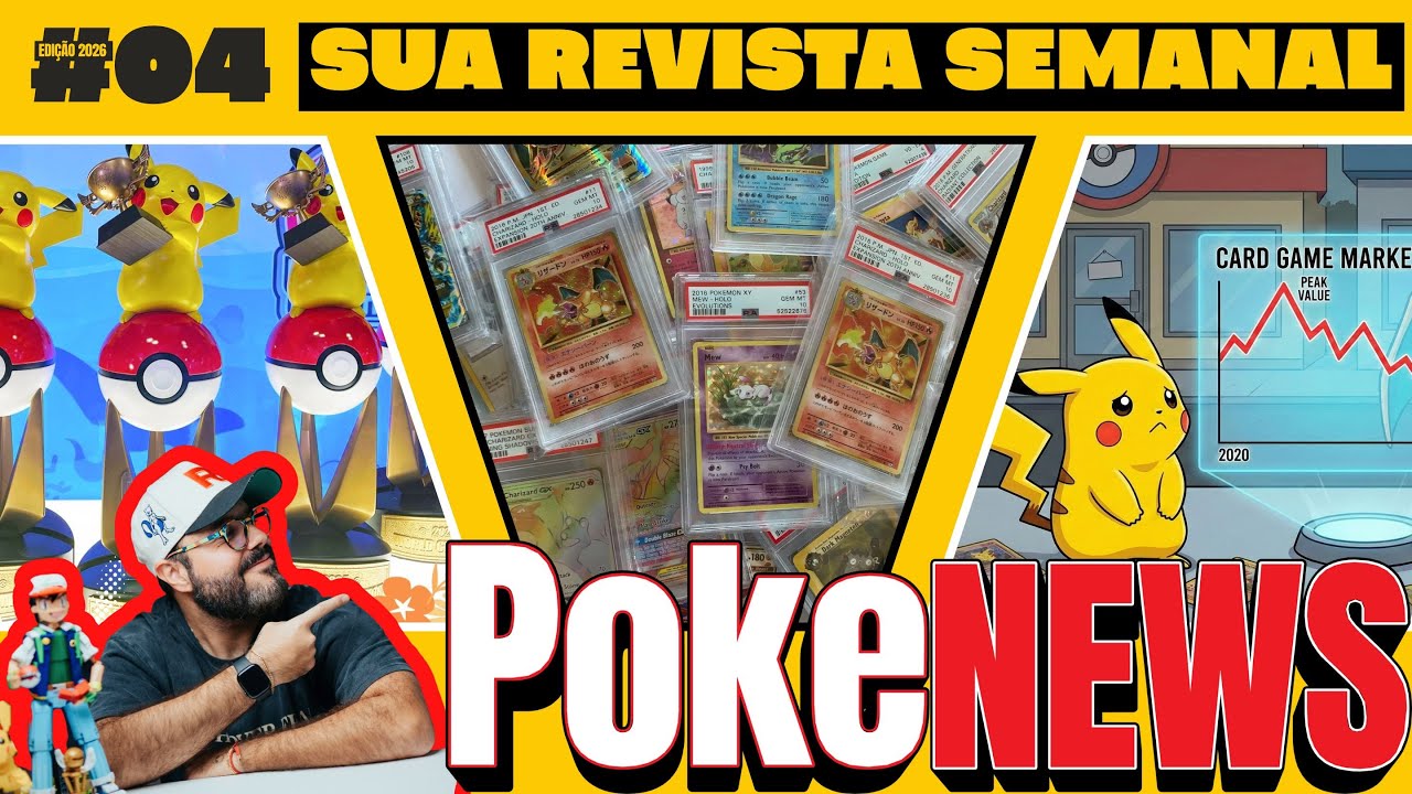 POKÉNEWS ⚡ Algo Está Mudando no Pokémon TCG | Mercado, Competitivo e Futuro