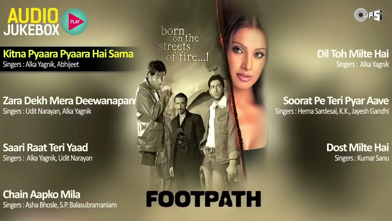 Footpath Movie All Songs | Audio Jukebox | Emraan Hashmi, Aftab Shivdasani & Bipasha Basu