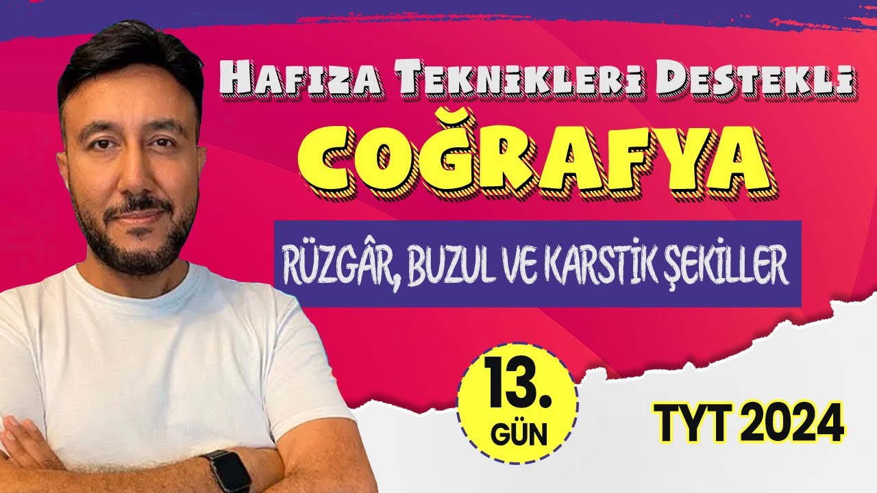 🏆 KAMPPLUS 13. GÜN | Rüzgar, Buzul ve Karstik Şekiller  | Mehmet Eğit  #tyt2024  #tytcografya